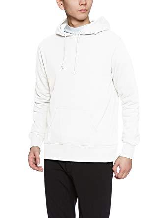 LIFEMAX(ライフマックス) 10オンスフレンチテリープルオーバーパーカ (MS2121) [色 : ホワイト] [サイズ : S]