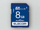 ELECOM エレコム エレコム MF-FS008GU11R データ復旧SDHCカード(UHS-I U1) 8GB(MFFS008GU11R)
