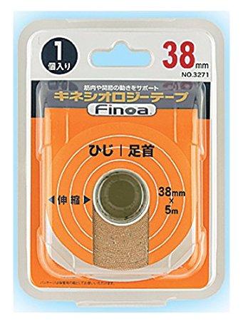 Finoa(フィノア) B.P.FINOAキネシオロジテープ_38MM (3271)【入数:6】 Finoa(フィノア) B.P.FINOAキネシオロジテープ_38MM (3271)【入数:6】
