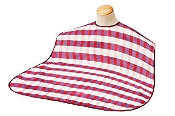 竹虎 ソフラピレン エプロン ボーダーチェックピンク-