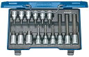 Gedore 6129360GEDORE ヘキサゴンビットソケットセット 1/2 15セット8554435(3)