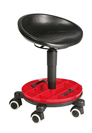 カイザークラフト社 工具トレイ付作業チェア 760267 1脚