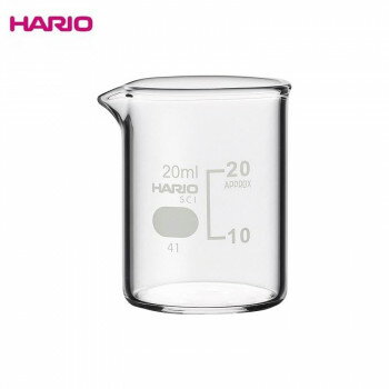 HARIO(ハリオ) ビーカー（目安目盛付き）　20mLNCG0970016-214-13