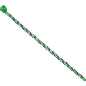 PLT1ML57パンドウイット ストライプナイロン結束バンド 緑/紫 (50本入)4962460