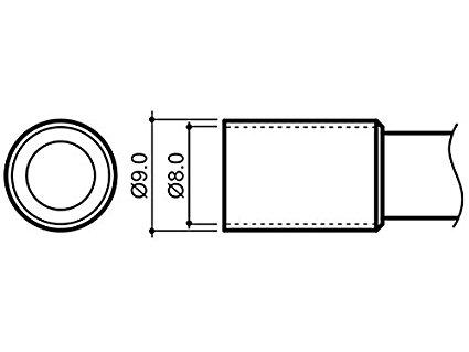 N404白光 ノズル 8mm8248370