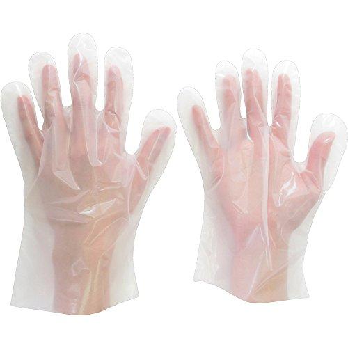 VERTE530NLミドリ安全 ポリエチレン製ディスポ手袋 Lサイズ8111234