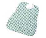 アズワン さわやか食事用エプロン チェック ブルーNC7-3058-017-3060-01