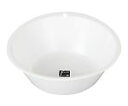 新輝合成 洗面器 約φ310×100mm ホワイトNC0-6847-310-6848-24