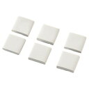 ELECOM エレコム 耐震ゲル/ブルーレイレコーダー用/20×20mm/6個入(AVD-TVTGCF02)