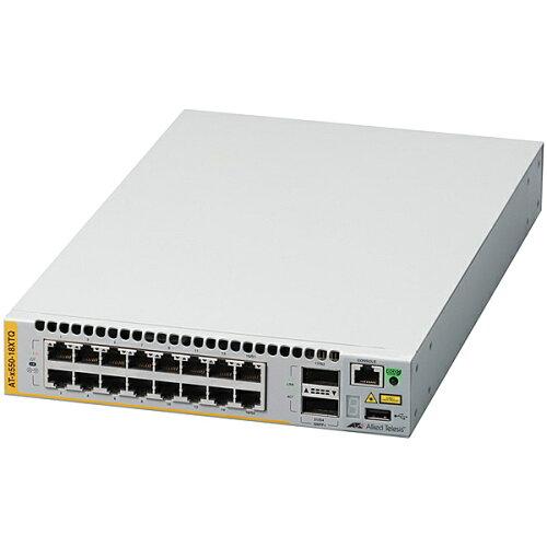 アライドテレシス AT-x550-18XTQ-Z7 [1000/10GBASE-Tx16、QSFP+スロットx2(デリバリースタンダード保守7年付)](3677RZ7)