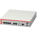 アライドテレシス AT-AR2050V-Z7 (WAN:10/100/1000BASE-Tx1 バイパスポートx1 LAN:10/100/1000BASE-Tx4 USBポートx1(デリスタ保守7年付))(1661RZ7)