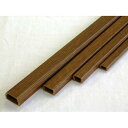 OHM オーム電機 00-9983 テープ付きモール(木目・チーク/2号/1m) DZ-MMT21-TK【入数:5】(2)