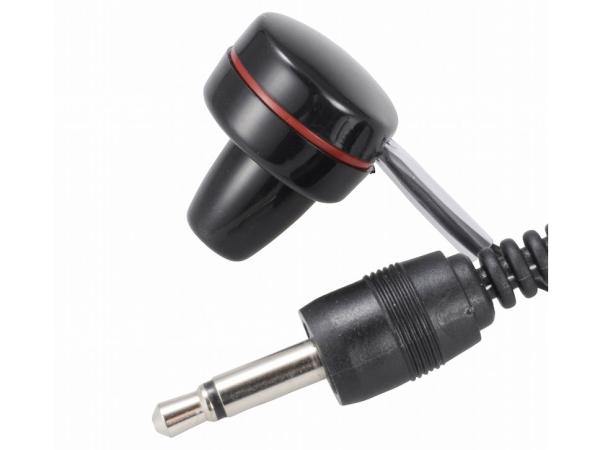 OHM オーム電機 01-0017 テレビ用 モノラルイヤホン(φ3.5/5m/黒) EAR-0017