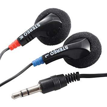 Sound-Isolating Type - OHM オーム電機 01-0025 ステレオイヤホン(Φ3.5・I型プラグ/3m) EAR-0025