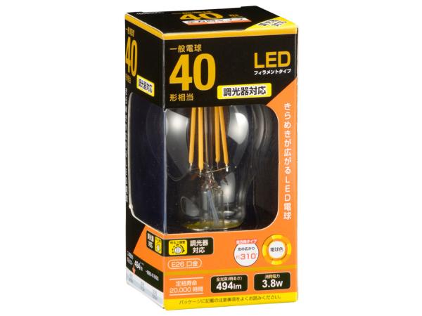 OHM ŵ 06-3482 LEDեȥŵ ꥢ(40/494lm/ŵ忧/E26/۸310/Ĵ...