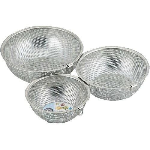 和平フレイズ ニュークリスティ パンチングざる3点セット(14・17・20cm) CR-8275 (1117709)