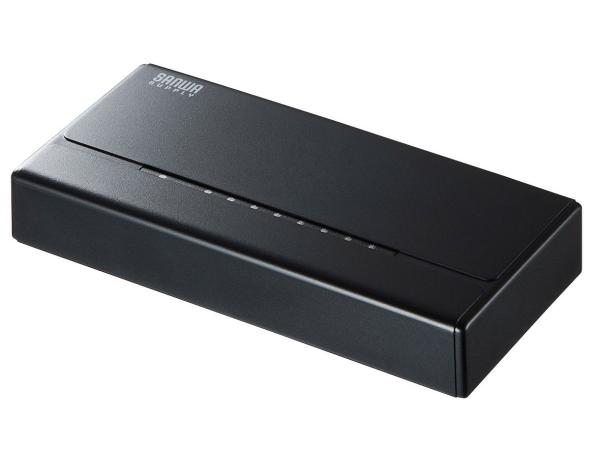 &nbsp;メーカー&nbsp;SANWASUPPLY サンワサプライ&nbsp;商品カテゴリ&nbsp;ネットワーク機器＞スイッチングハブ&nbsp;発送目安&nbsp;2日〜3日以内に発送予定（土日祝除）&nbsp;お支払方法&nbsp;銀行振込・クレジットカード&nbsp;送料&nbsp;送料無料&nbsp;特記事項&nbsp;&nbsp;その他&nbsp;※※※※※※※※※※※※※※※※※ 仕様 ※※※※※※※※※※※※※※※※※スイッチングデータ転送方式 ストア&フォワード転送速度 10BASE-T(10Mbps)・100BASE-TX(100Mbps)ポート数 8バッファメモリ 56Kbytesスイッチングファブリック 1 Gbpsケース素材 プラスチックファンレス ○幅x高さx奥行 137.9x25.5x66 mm重量 128 g