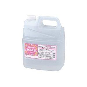 熊野油脂 柔軟剤入り 液体洗剤 4L 1本(4904)