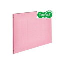 オリジナル TANOSEE フラットファイルE(エコノミー) A3ヨコ 150枚収容 背幅18mm ピンク 1パック(10冊)(OSFE-A3E-P)
