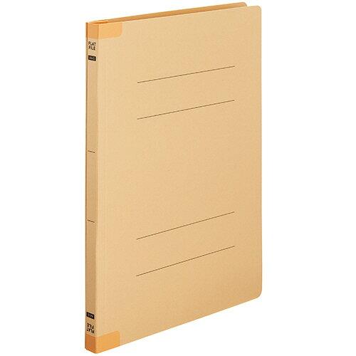 大塚商会 TANOSEE フラットファイル(背補強タイプ) A4タテ 150枚収容 背幅18mm イエロー 1パック(10冊)..