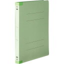 オリジナル TANOSEE フラットファイル(背補強タイプ) 厚とじ A4タテ グリーン 1パック(10冊)(OSSHW-A4SG)