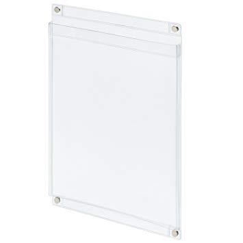 ライオン事務器 マグネットポケット ソフトタイプ A4 W230×D11×H337mm 透明 MP-C4 1個(MP-C4 トウメイ)