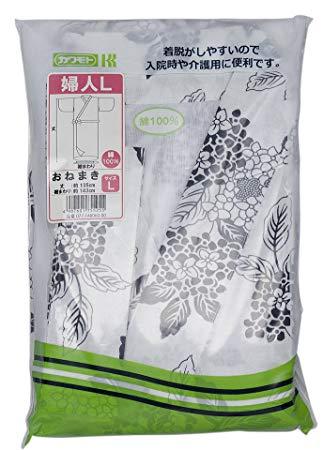 川本産業 カワモト 寝巻 婦人 L 077-140060-00 1着(077-140060-00)