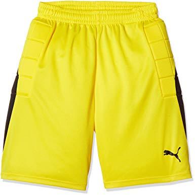 SSK プーマ LIGA ジュニア GK パンツ パッドツ 品番：729968 カラー：CYBER YELLOW-（03） サイズ：120