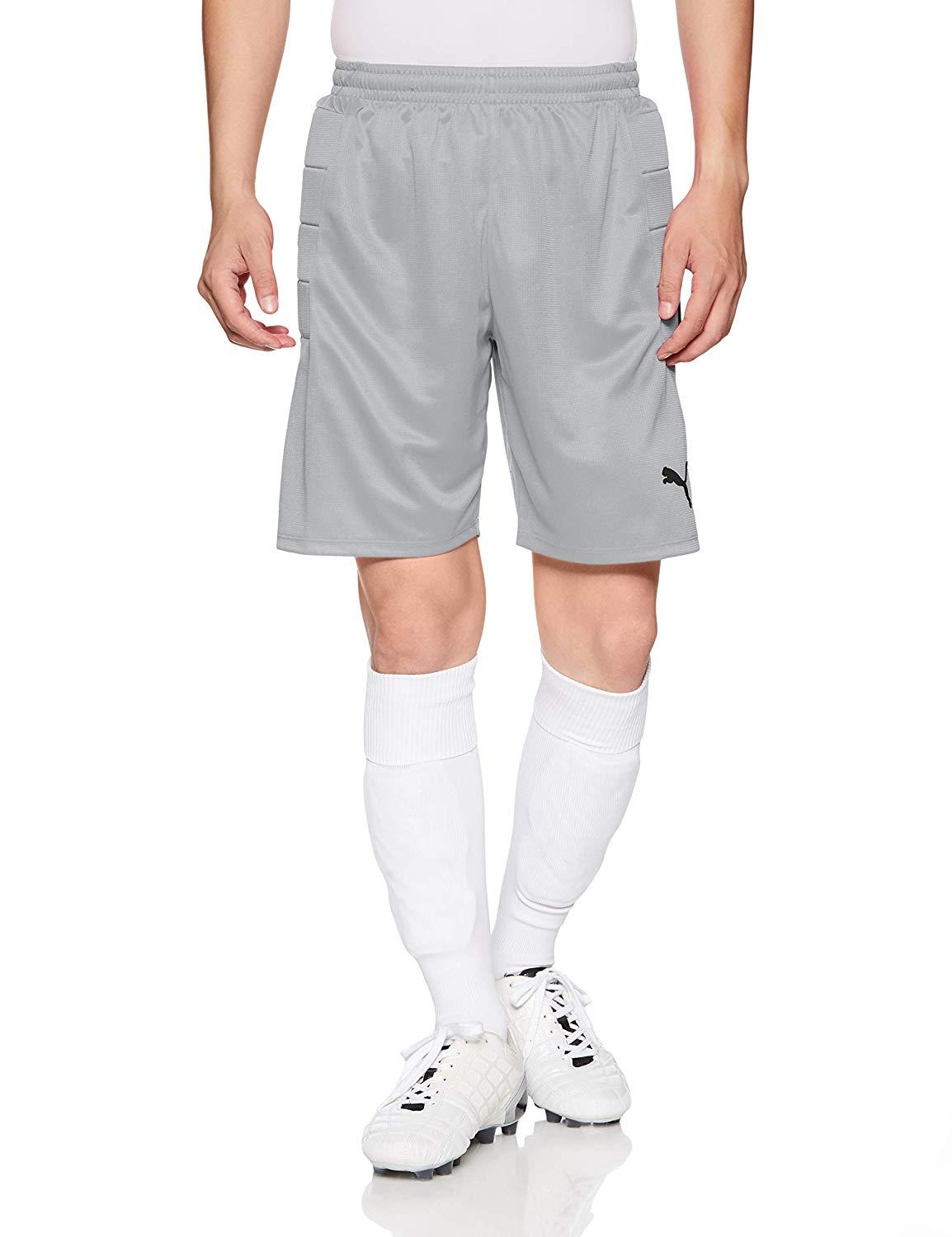 SSK プーマ LIGA GK パンツ パッドツキ 品番：729967 カラー：SILVER-BLACK（05） サイズ：L