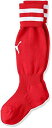 PUMA プーマ プーマ ラインイリ ジュニア ストッキング 品番:729882 カラー:PUMA RED−PUMA(01) サイズ:18