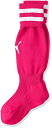 PUMA プーマ プーマ ラインイリ ジュニア ストッキング 品番:729882 カラー:RASPBERRY−WHI(12) サイズ:21