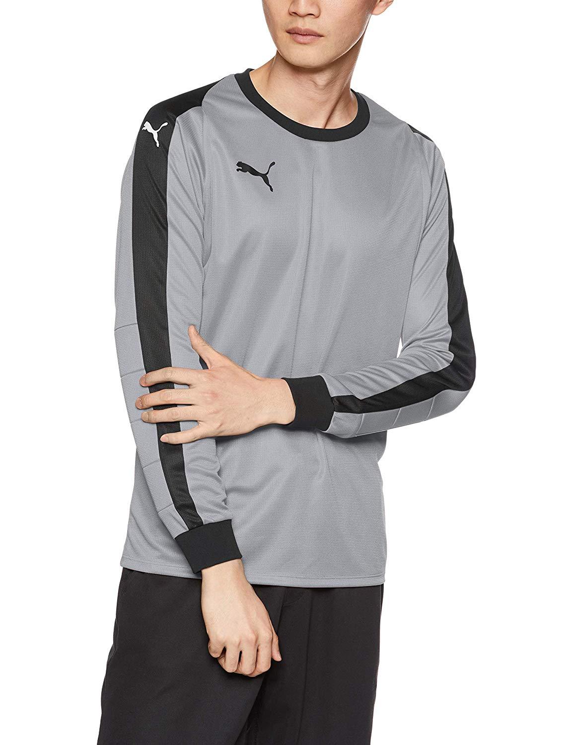 PUMA プーマ プーマ　LIGA　GK　シャツ　パッドツキ　品番：729965　カラー：SILVER−BLACK（05）　サイズ：XXL