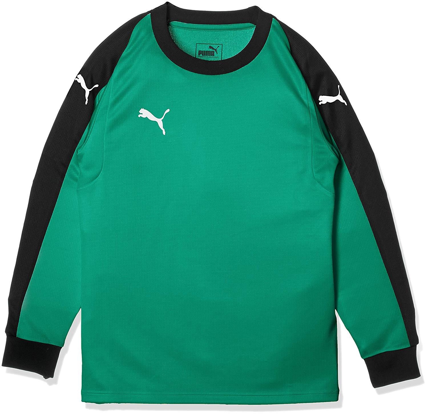 PUMA プーマ LIGA_ジュニア_GK_シャツ_パッドツ (729966) [色 : 02PEPPER_GRE] [サイズ : 120]