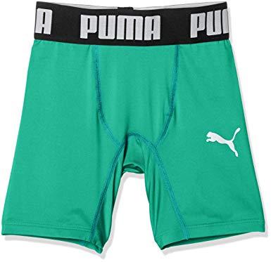 PUMA プーマ プーマ　コンプレッション　ジュニアショートタイツ　品番：656334　カラー：PEPPER　GREEN－（05）　サイズ：120
