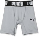 PUMA プーマ プーマ　コンプレッション　ジュニアショートタイツ　品番：656334　カラー：SILVER－BLACK（13）　サイズ：120