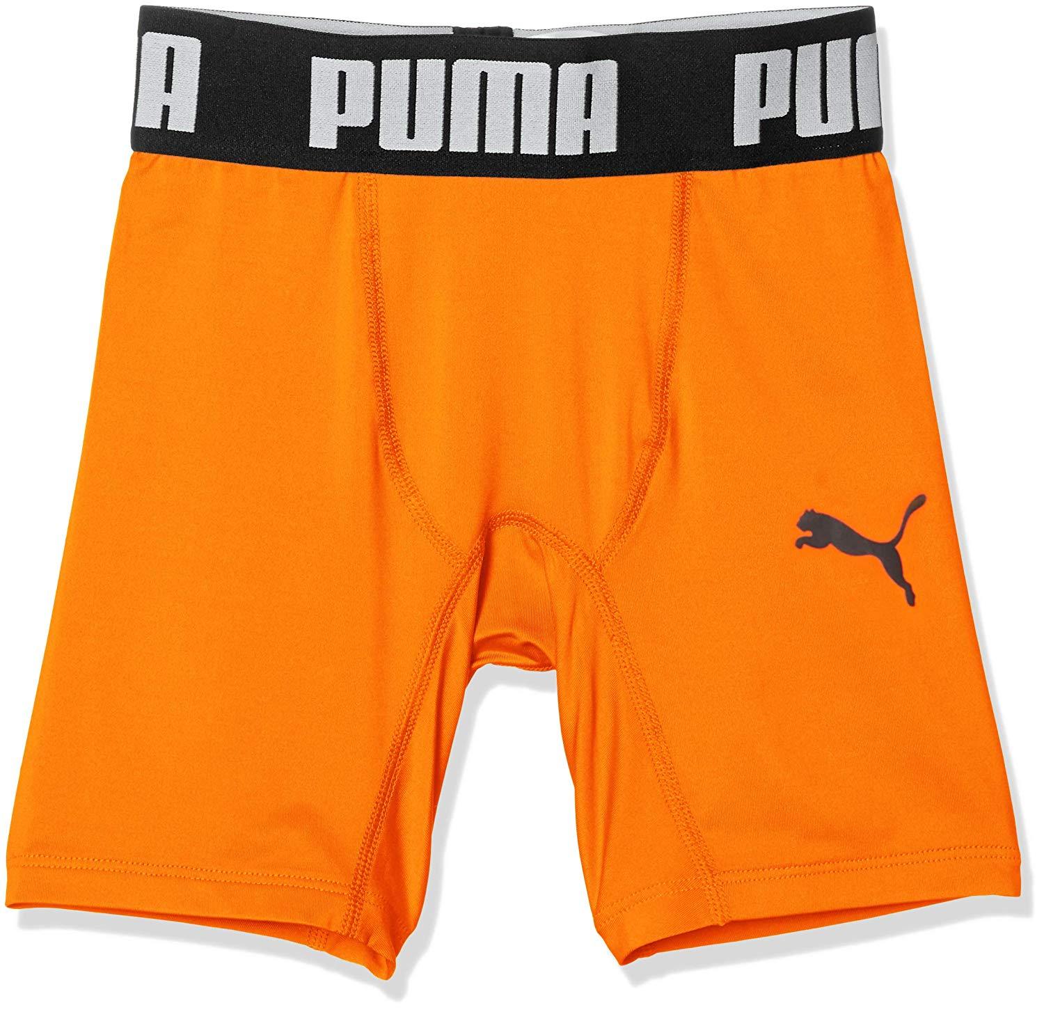 PUMA プーマ プーマ コンプレッション ジュニアショートタイツ 品番：656334 カラー：GOLDEN POPPY-（08） サイズ：160