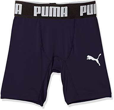 PUMA プーマ プーマ　コンプレッション　ジュニアショートタイツ　品番：656334　カラー：PEACOAT－PUMA（06）　サイズ：130