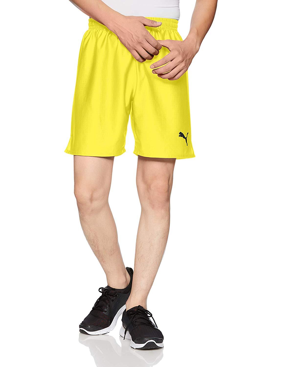 PUMA プーマ プーマ　LIGA　ゲームパンツ　コア　品番：729969　カラー：CYBER　YELLOW−（07）　サイズ：M