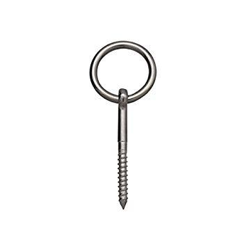 ハイロジック 11130 ステンレス 丸カンスクリュー 6mm 1個入