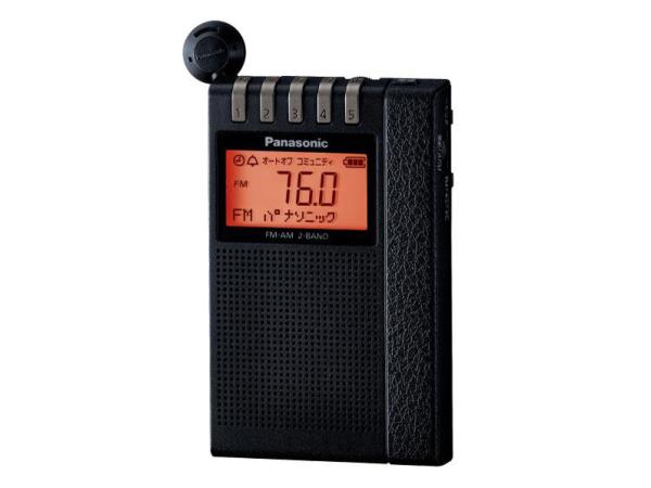 PANASONIC パナソニック パナソニック RF-ND380R-K ワイドFM/AM 2バンドラジオ(RF-ND380R)