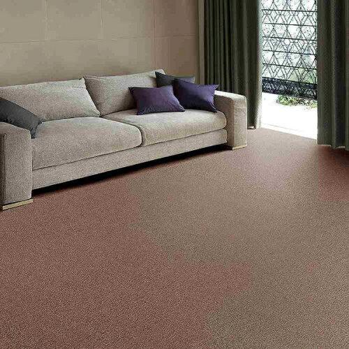 スミノエ HSL8/352X352 カーペット ホームシェル(8畳/352×352cm/ブラウン)【日本製】