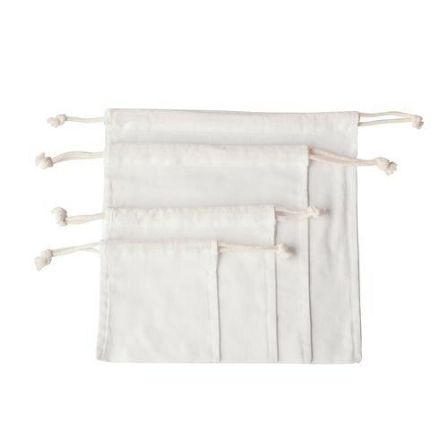 吉田織物 吉田晒　だしこし袋（綿100％）中【BDS2603】