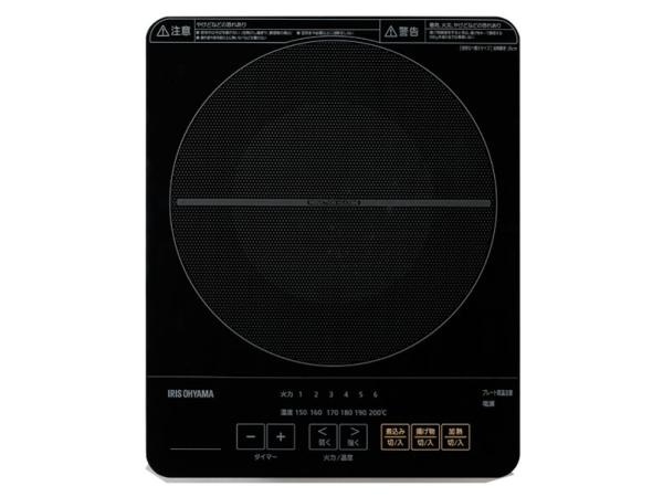 IRISOHYAMA アイリスオーヤマ アイリスオーヤマ 薄型IHクッキングヒーター 黒 IHC-T43-B 1400W