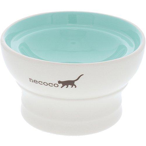 ペティオ (Petio) 【犬猫用品】necoco 脚付き陶器食器 ウェットフード向き (-)