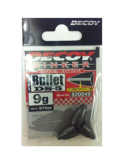 Rakuten - カツイチ(KATSUICHI) カツイチ DS-5 DECOY Sinker typeBullet 9g #9g