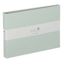 ナカバヤシ AHR2LP301B ハルマー 溶着式ポケットアルバム 2L判40枚収納 AHR2LP301B ミントブルー