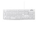 BUFFALO バッファロー USB接続 有線スタンダードキーボード ホワイト(BSKBU100WH)