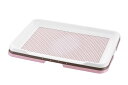 リッチェル お掃除簡単ステップトレー ワイド ライトピンク(1コ入)