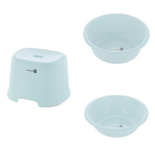 リッチェル シンプルトーン　腰かけ25Hミントブルー【VSV1402】