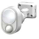 MUSASHI ムサシ RITEX フリーアーム式LEDセンサーライト(4W×1灯) 防雨タイプ コンセント式 ホワイト LED-AC103